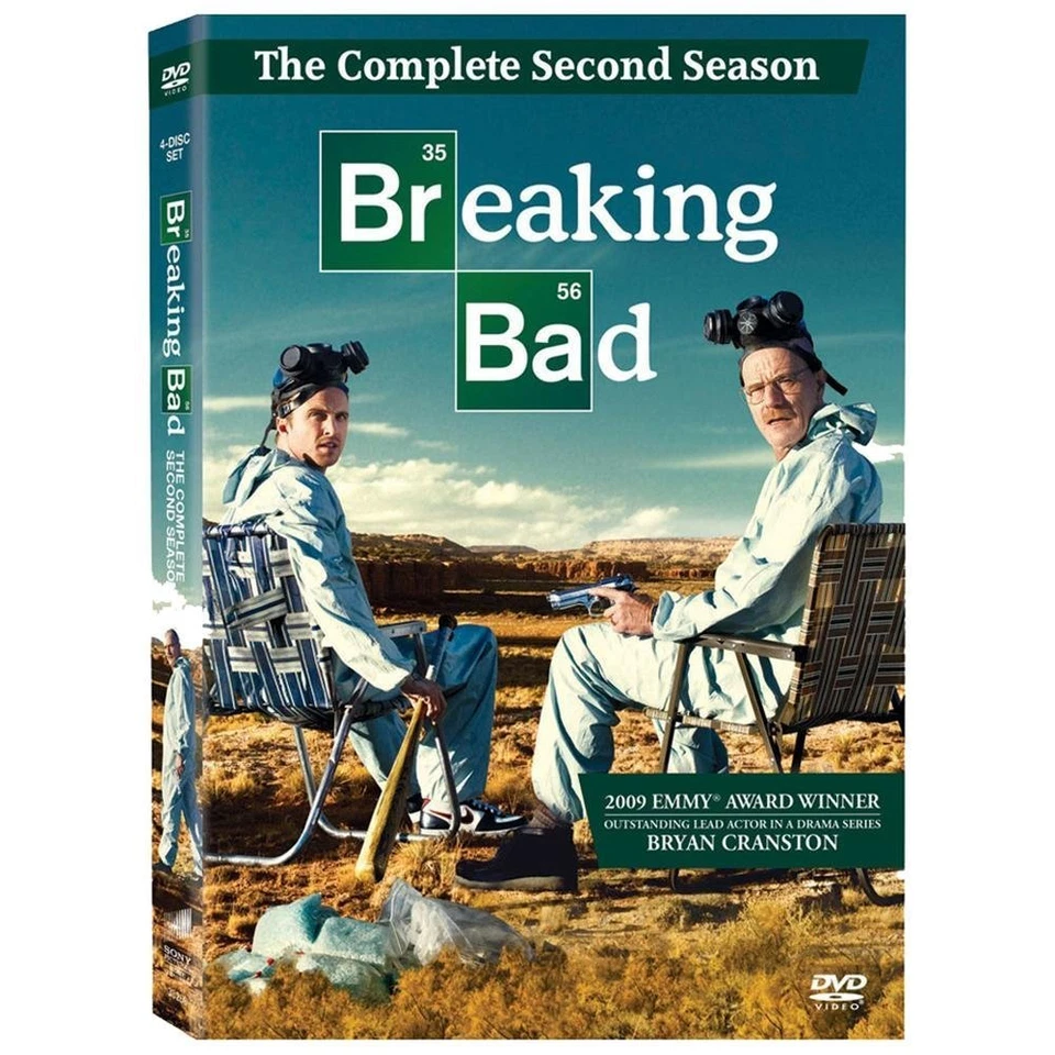 Breaking Bad: The Complete Second Season (DVD, 2010, 4-Disc Set)
