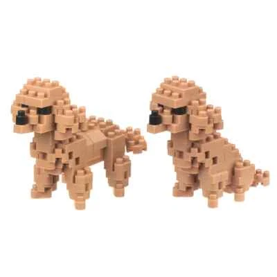 Nanoblock Spielzeugpudel - 170 Stück - neu & versiegelt - UK-Verkäufer - NBC_252 - Pudel