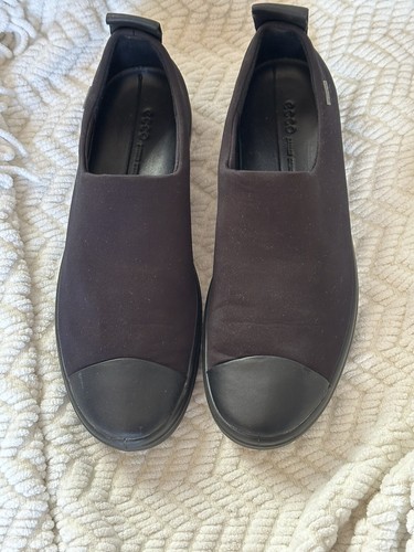 Sneakers slip on ECCO morbide 7 GTX nere in neoprene punta a punta nera taglia EU 42 US 11
