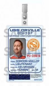 The Orville - Gordon Malloy cosplay I.D. Badge - Picture 1 of 2