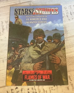 Flames of War Stars & Stripes Intelligence Handbook on US Armor and Infantry - Imagen 1 de 4