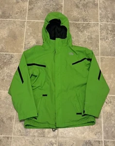 Chaqueta The North Face Niños GRANDE 14/16 Verde Ligera Lluvia Hyvent Con Capucha - Imagen 1 de 13