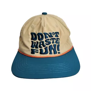 Gorra de béisbol River Road gorra no desperdicies diversión deletrear campamento de verano bordado - Imagen 1 de 13