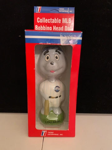 LOU SEAL Columbus Clippers Bobble Head Minor League Mascot Twins Enterprises Cover