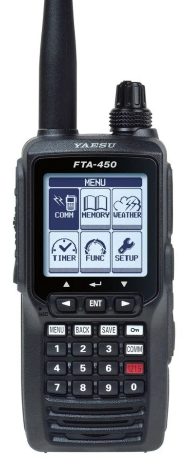 Transceptor portátil de navegación/com Yaesu FTA-450L Foto 1 de 1