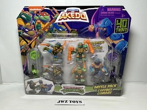 Legends Of Akedo Teenage Mutant Ninja Turtles Battle Pack 40 Years Of TMNT NEW - Picture 1 of 13