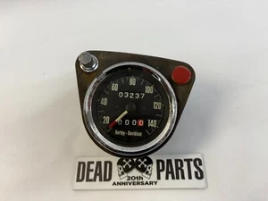Harley Shovelhead FX single gauge cable speedo speedometer 140 MPH assembly - Picture 1 of 5