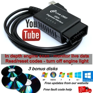 For Ford Kuga OBD2 Professional Car Diagnostic Tool Code Reader - Picture 1 of 3