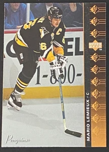 Mario Lemieux 1994-95 Insert Upper Deck SP #SP-61 Pittsburgh Penguins - Bild 1 von 2