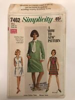 1967 Suit Pattern Size 14 Bust 34 Simplicity 7301 Simplicity Designer Fashion Pattern Designer Suit Pattern