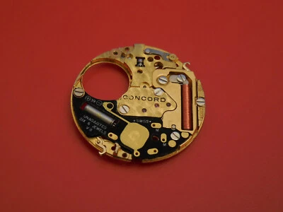 NON WORKING ETA ESA 959 001 SIX JEWEL QUARTZ 959.001 MOVEMENT CONCORD PART - Image 1 of 3
