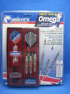 New in Package Unicorn 20 gram English Nickle Silver Tip Darts Omega