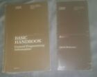 1984 IBM 6361129 BASIC Handbook General Programming Information Manual&Quick Ref