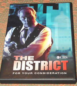 THE DISTRICT 2003 Emmy DVD, Craig T Nelson, Jaclyn Smith, RARE COP DRAMA, 2 eps.