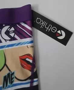 Ethika The Staple UPROAR "Kiss Me" Army Helicopter Race Car Boys Boxers-Small - Picture 1 of 5