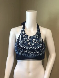 La Blanca Swimwear Halter Bikini Top Size Med - Picture 1 of 4