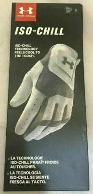New Men's S Cadet Under Armour Iso-Chill LEFT Golf Glove 4 RIGHT Handed Golfer  - Image 1 of 4