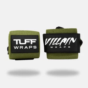16" Villain Wrist Wraps - OD Green - Picture 1 of 5