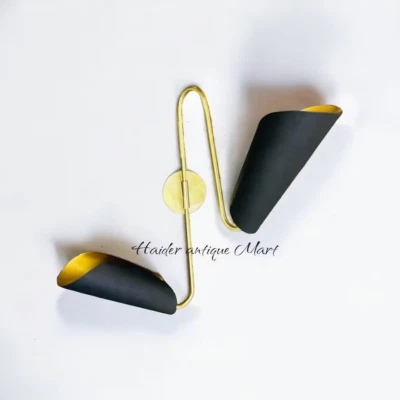 Lámparas de pared italianas Diabolo accesorio de pared negro para decoración del hogar iluminación bollos Foto 1 de 4