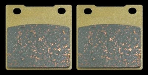 Rear brake pads, semi metallic for Suzuki RGV250 (1988-1990) FA63 type - Picture 1 of 1
