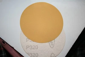 SurfPrep by Dixon 5" Hook & Loop Abrasive A/O Discs 320 Grit Box of 100 - Picture 1 of 2