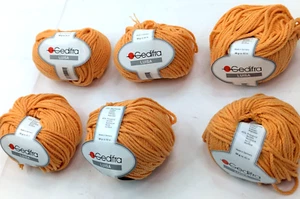 Gedifra Luisa LOT x 6,  Bulky 50g 60m Cotton Acrylic Discontinued 1421 Peach - Picture 1 of 6