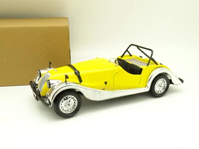 Polistil SB 1/16 1/18 - Morgan Plus 8 Yellow and Chrome - Image 1 of 2