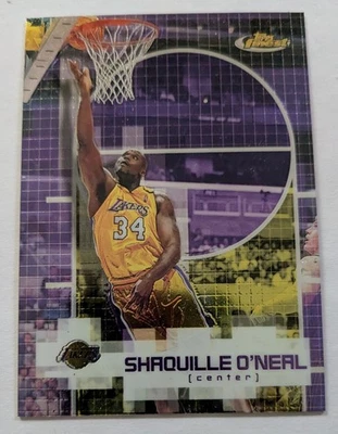 SHAQUILLE O'NEAL, 2000-01 TOPPS FINEST #1, LAKERS - Image 1 of 4