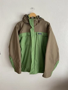 Patagonia Mens Rubicon Puff Ski Winter Jacket Hood 30700 Men’s Size Small Camo - Picture 1 of 11