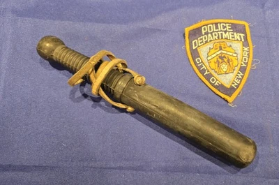 Vintage New York City Police NYPD JAY-PEE Day Billet Baton Billy Persauder  - Image 1 of 4
