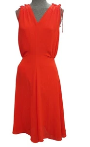 Reiss Dress Burnt Orange New With Tags Occasion Races Party Wedding Uk Size 6  - Picture 1 of 12