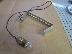 VINTAGE GILBERT ERECTOR SET PARTS BATTERY HOLDER-LAMP SOCKET-BULB--PART NJ-NH-NI - Picture 1 of 1