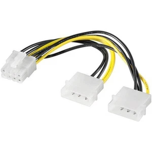 Wentronic CAK S-15 2x 5,25 > 8 pin PCI-Expr Internes St # 93241 - Bild 1 von 1