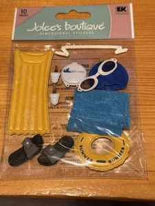 Jolee's Boutique dimensional en la piscina verano álbumes de recortes pegatinas nadador - Imagen 1 de 1