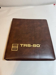 classeur et manuel de saisie de commande trs-80 radio shack uniquement pas de disque - Photo 1/8