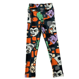 Lularoe kids Halloween Dracula leggings size S/M fits 4-6 New - Picture 1 of 1