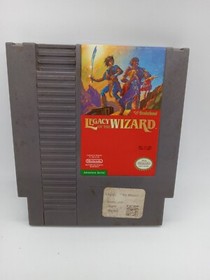 Legacy Of The Wizard Nintendo NES Authentic Game Cartridge Only Tested Working