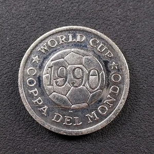 Moneda conmemorativa de la copa del mundo de 1990 España _10 - Imagen 1 de 2