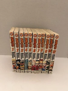 NARUTO Manga Books 1-12 (no #11) Masashi Kishimoto English Version - Picture 1 of 2