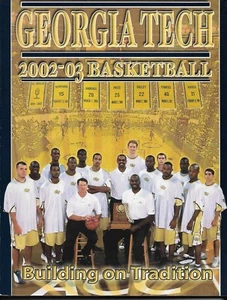 2002 - 03 Georgia Tech Basketball Media Guide - Bild 1 von 2