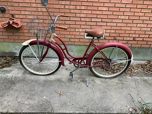 1951 BF Goodrich Schwinn Built Debutant Bicycle - Picture 1 of 4
