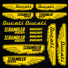 Ducati Scrambler Aufkleber Flügel 16x Stück Ersatz sticker tuning alt logo