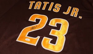 Fernando Tatis Jr Signed & JSA Authenticated San Diego Padres Custom Jersey #23 - Picture 1 of 3
