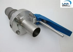 REIMELT 73213 STAINLESS STEEL 316L SANITARY HANDLE 1/2 CANDIGRA VALVE ** NEW ** - Picture 1 of 3