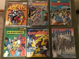 Hero Games- Champions - 2 Adventure / 4 Supplement Book - Superhero Role Playing - Picture 1 of 1