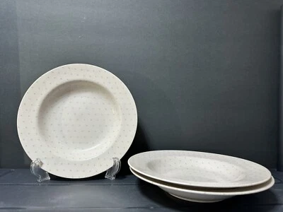 Juego de 3 cuencos de sopa MIKASA ENCAJE NOCHE BEIGE de Scott Simon Rim (B055) Foto 1 de 4