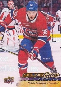 2017-18 Upper Deck Canvas #107 Nikita Scherbak - Picture 1 of 1