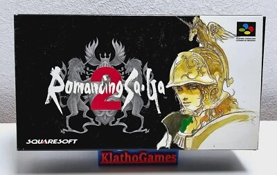 SNES / Super Famicom Spiel - Romancing SaGa 2 (JAP) (mit OVP   X464 - Bild 1 von 4