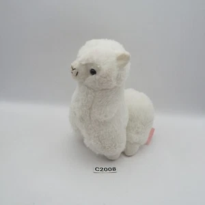 Alpaca Alpacasso C2008 White Amuse Plush 6" Stuffed Toy Doll Japan - Picture 1 of 9