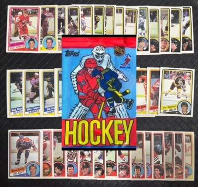 1984-85 Topps Hockey Trading Cards Complete Your Set U Pick Steve Yzerman - Image 1 of 3